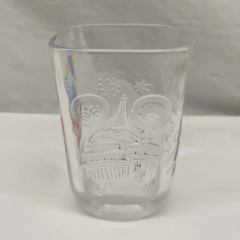 McDonalds 2000 Walt Disney World Epcot Glass Fantasia Wizard Mickey Mouse - Picture 2 of 7